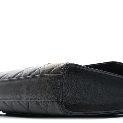 Chanel Caviar Quilted Carry Me Top Handle Flap Black 10 of 11