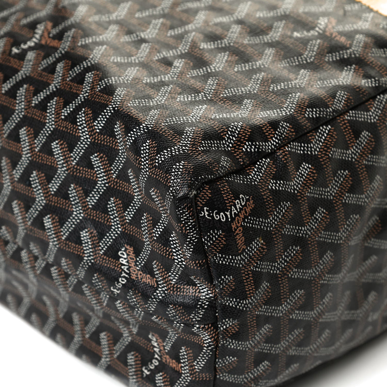 Goyard Goyardine Saint Louis PM Black Gold 11 of 18