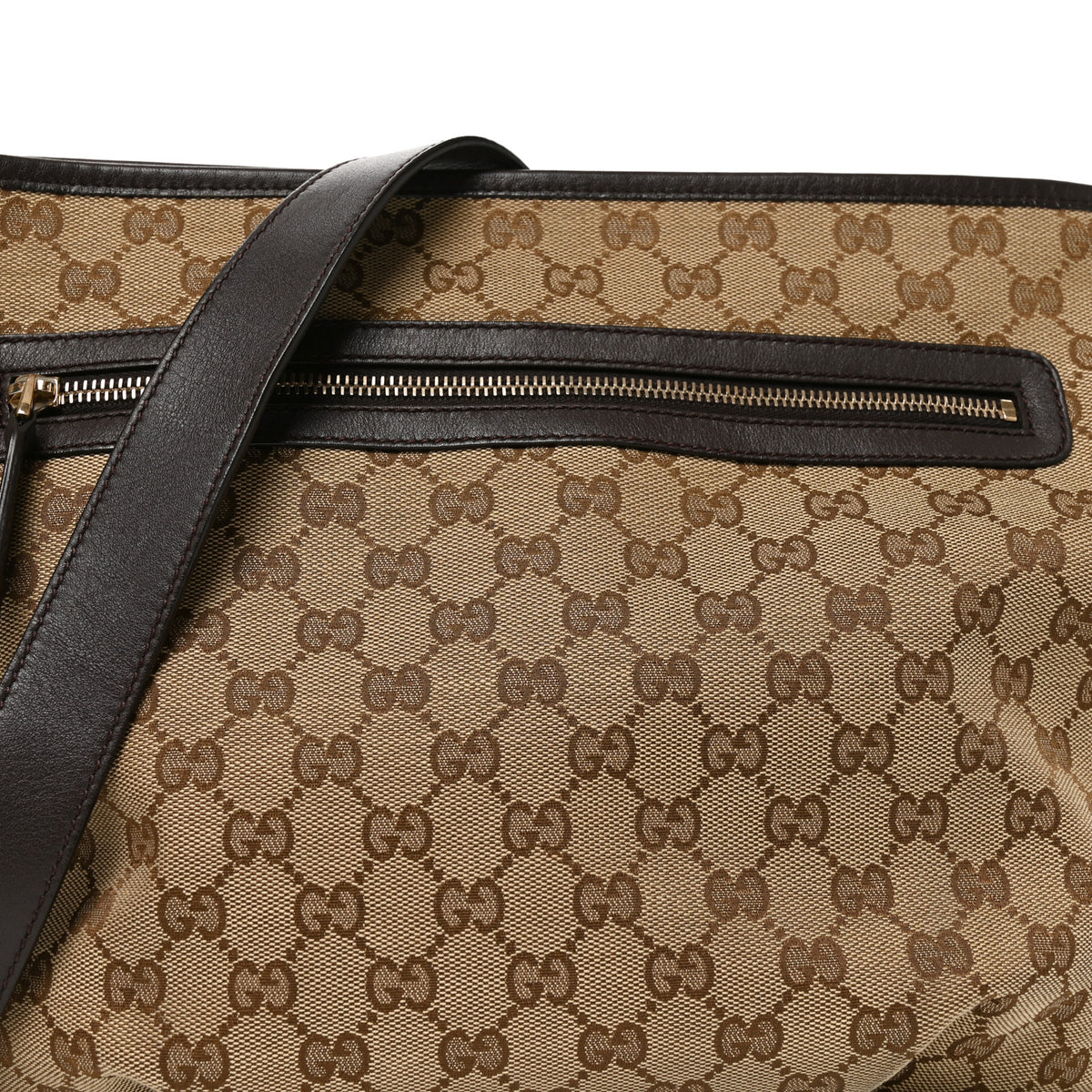 Monogram Messenger Bag Dark Brown