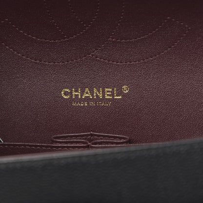 Chanel Caviar Quilted Jumbo Double Flap Black 6 of 11