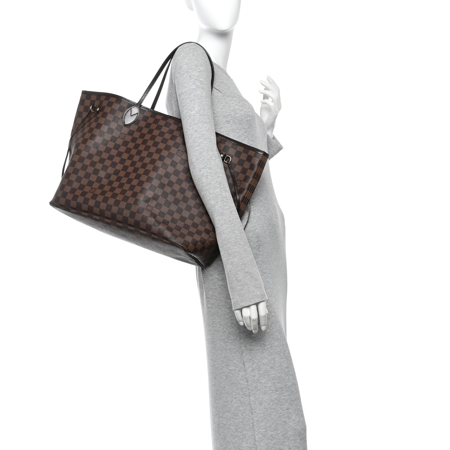 Louis Vuitton Damier Ebene Neverfull GM 2 of 10