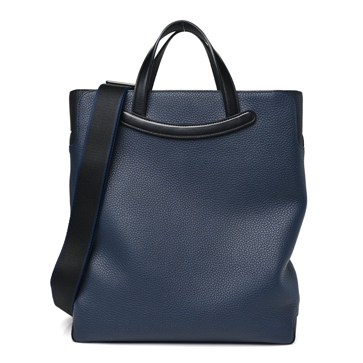 Taurillon Soft Magritte Tote Navy Black