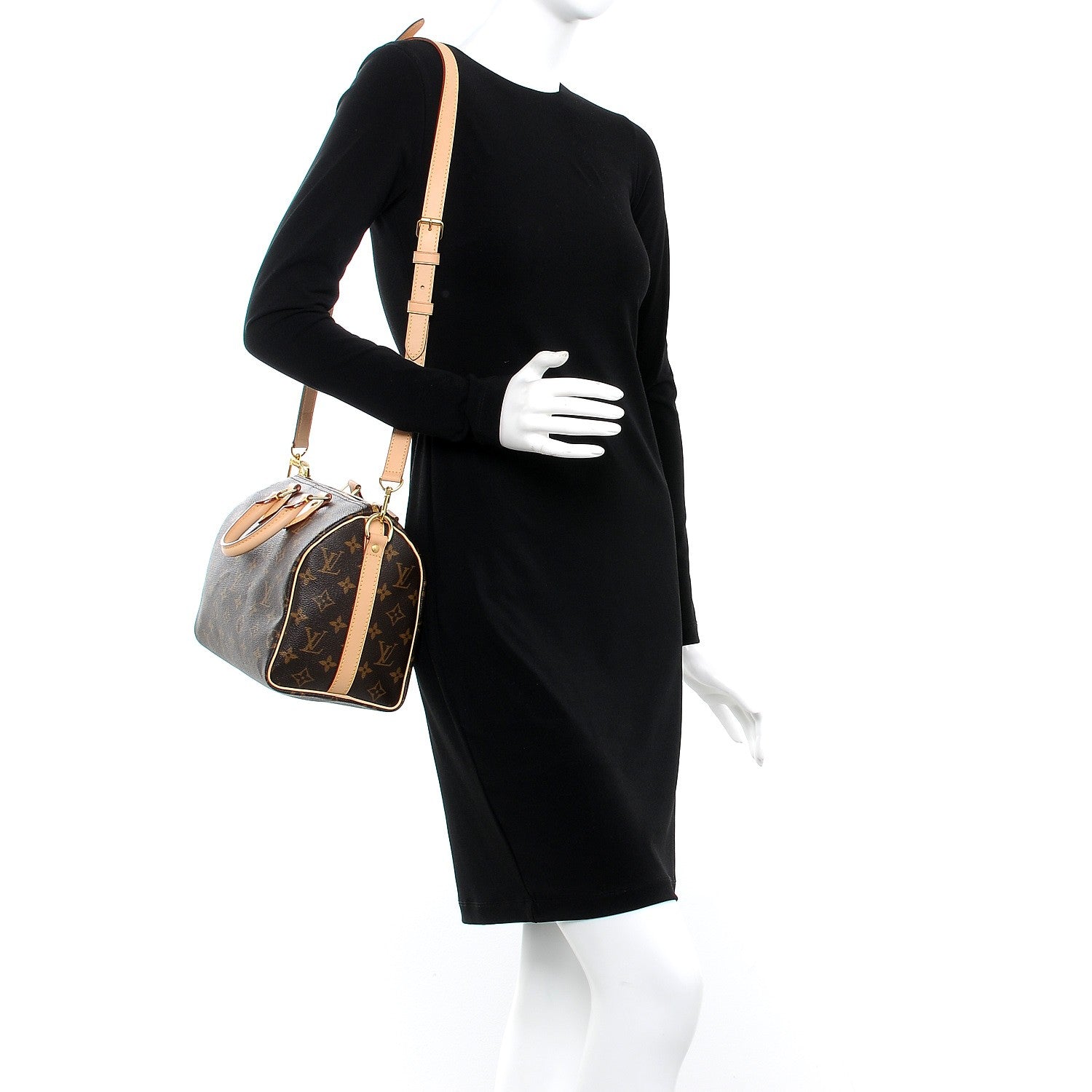 Louis Vuitton Monogram Speedy Bandouliere 25 2 of 9