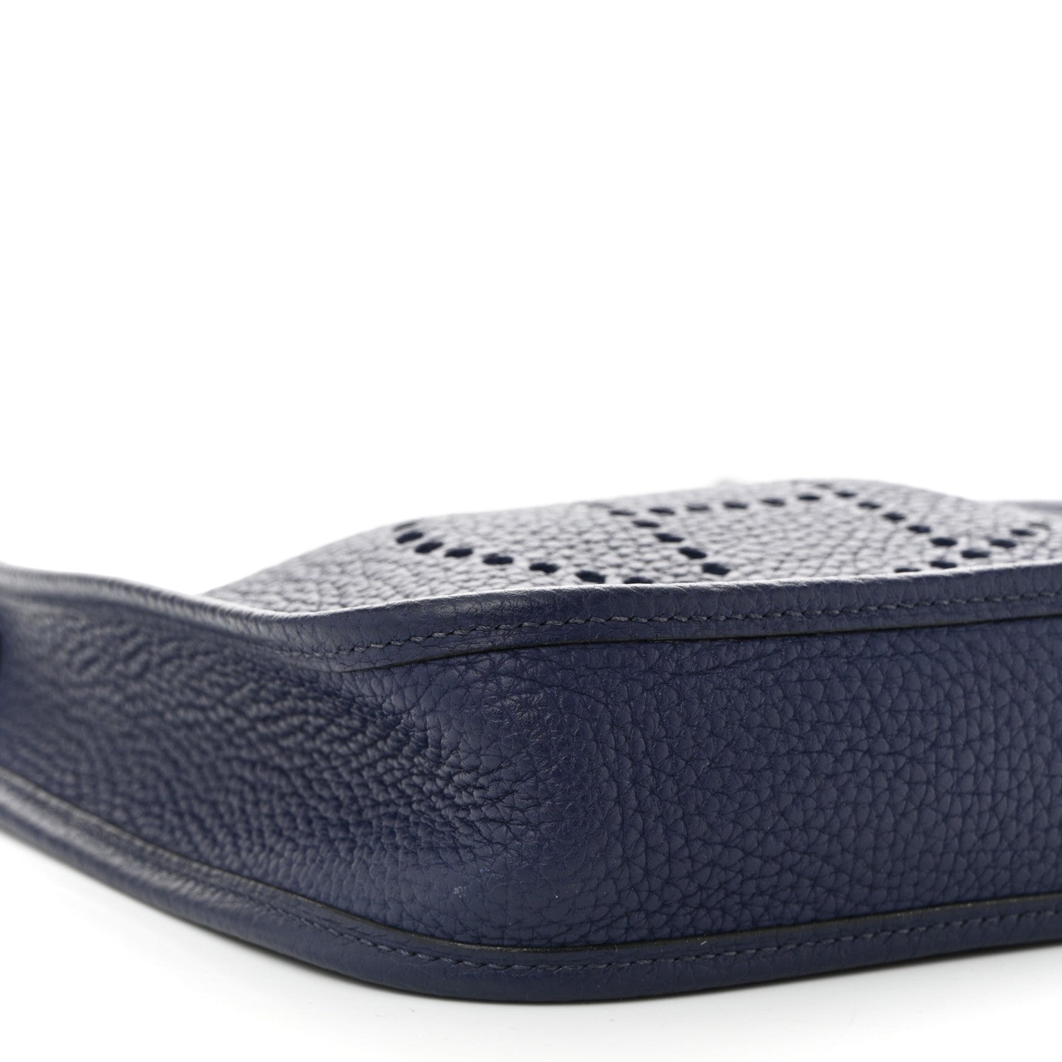 Hermes Taurillon Clemence Evelyne TPM Bleu Encre 9 of 11