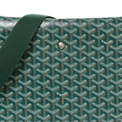 Goyard Goyardine Capetien Messenger Bag Green 6 of 8