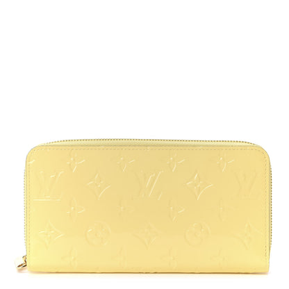 Louis Vuitton Vernis Zippy Wallet Citrine 1 of 9