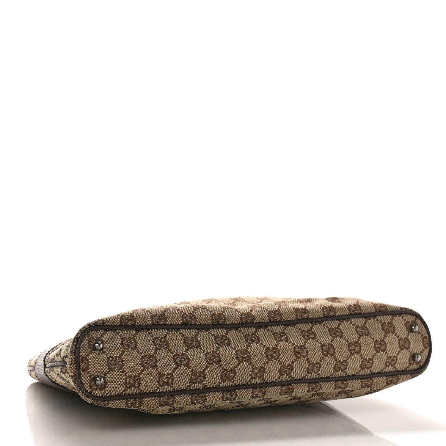Gucci Monogram Shoulder Bag Dark Brown 4 of 9