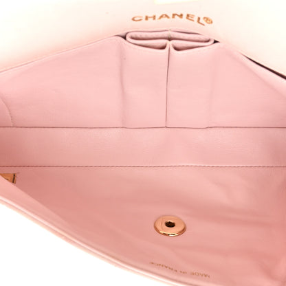 Chanel Lambskin East West Chocolate Bar Flap Pink 5 of 19
