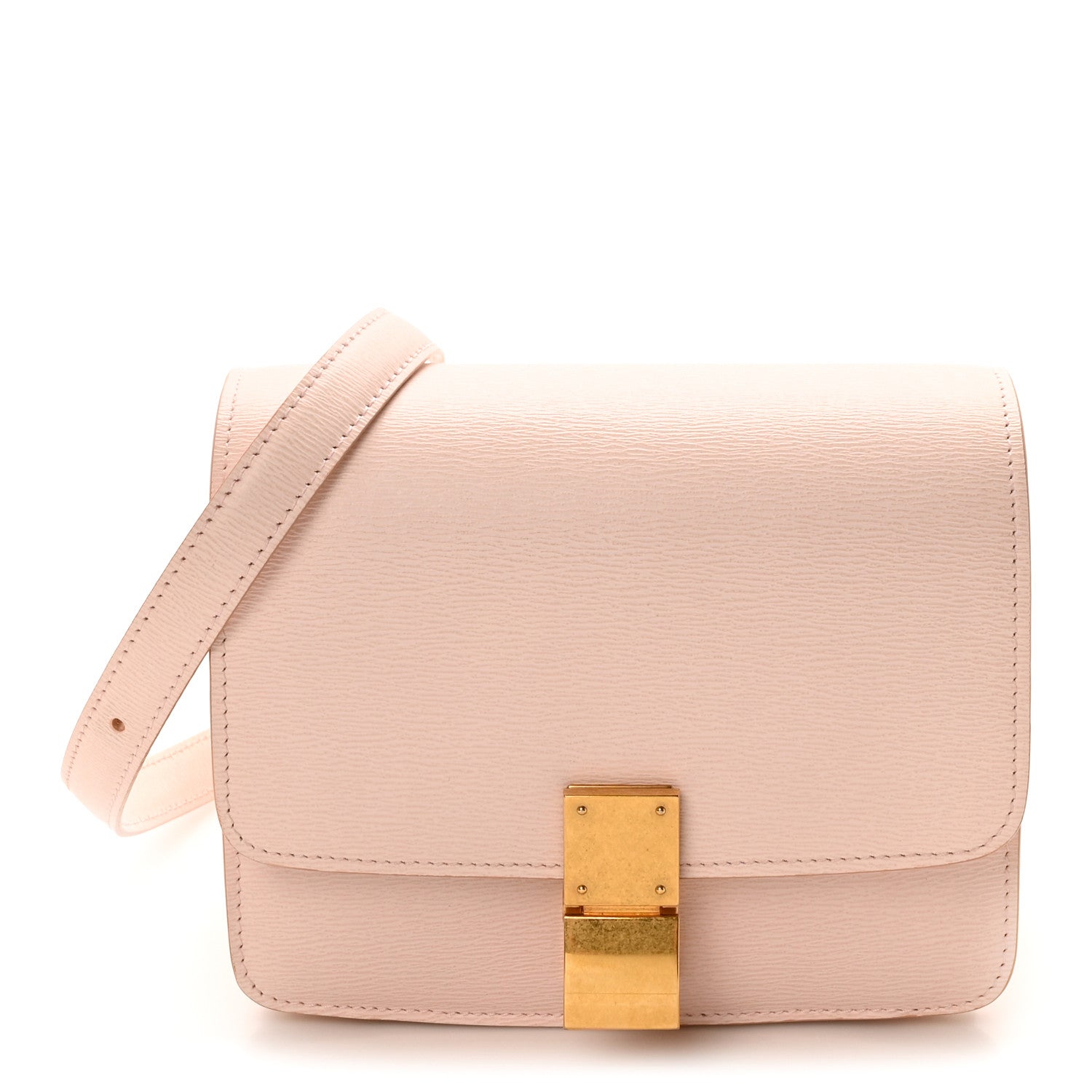 Celine Liege Calfskin Small Classic Box Flap Bag Blush 1 of 10