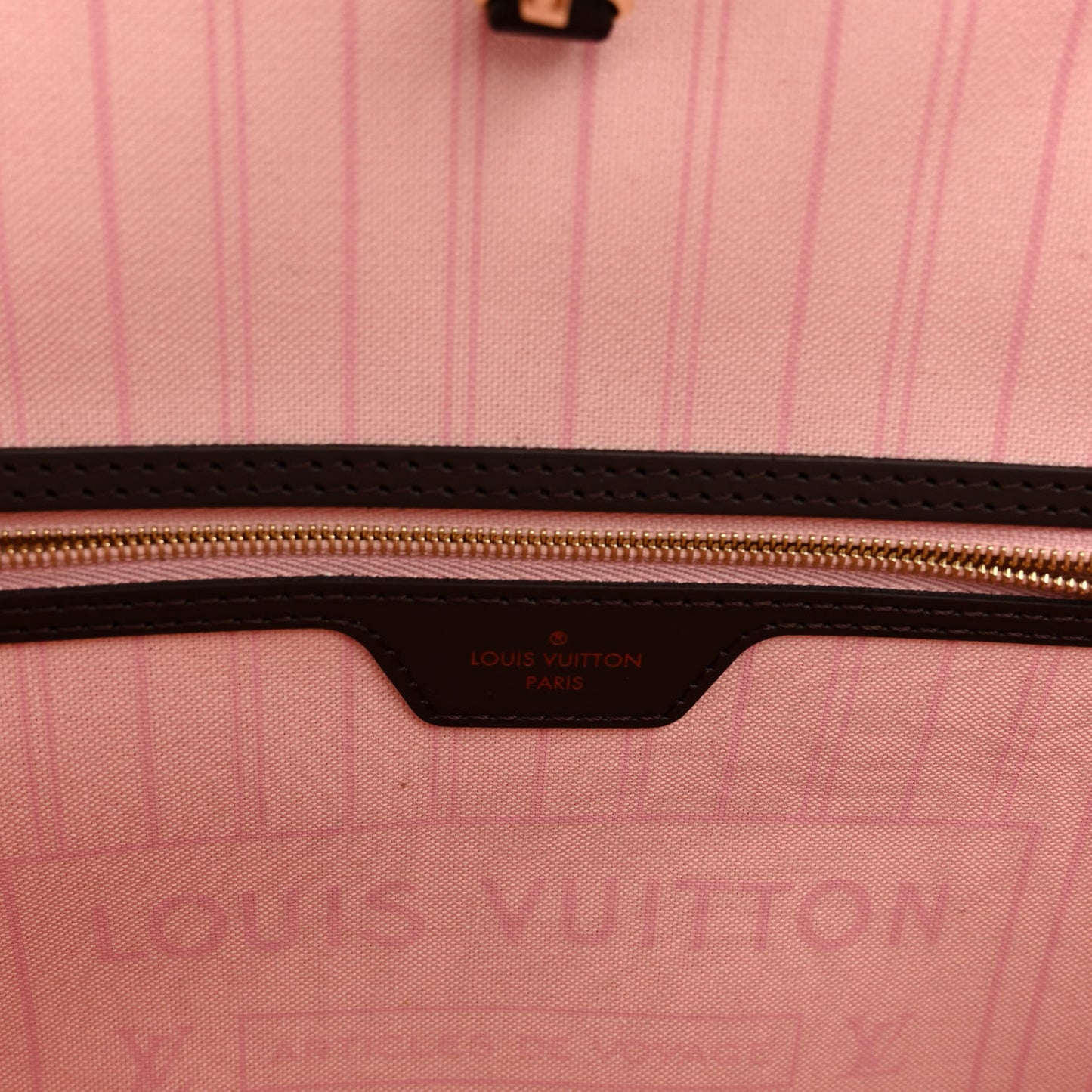 Damier Ebene Neo Neverfull MM Rose Ballerine