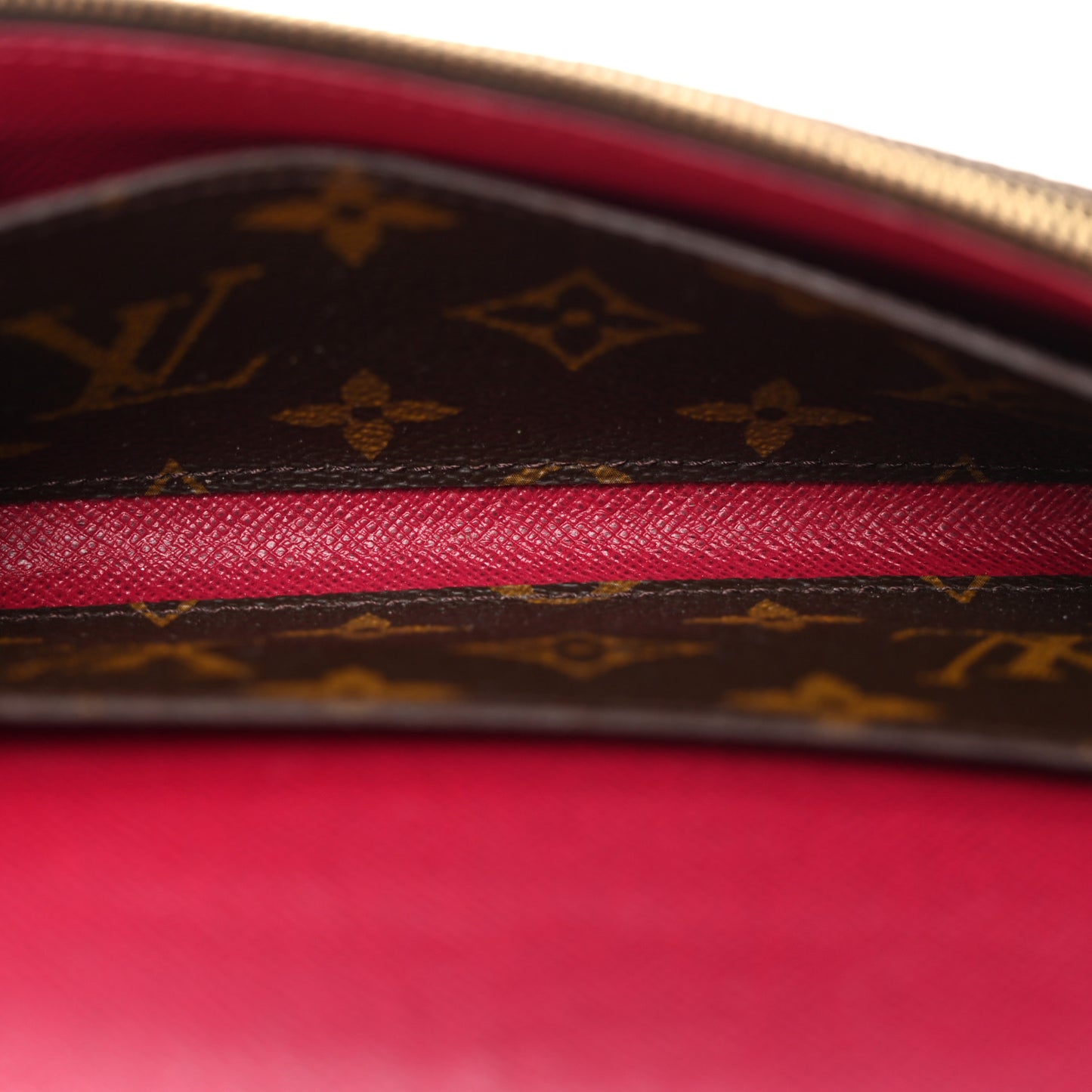 Monogram Emilie Wallet Fuchsia