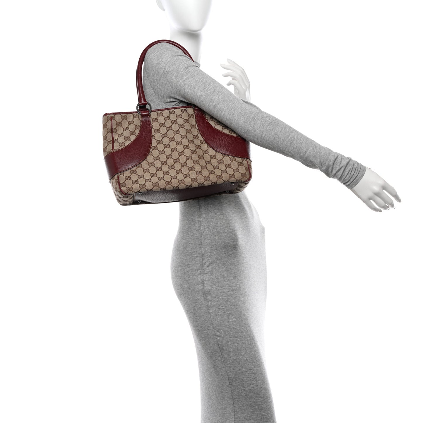Monogram Shoulder Bag Red