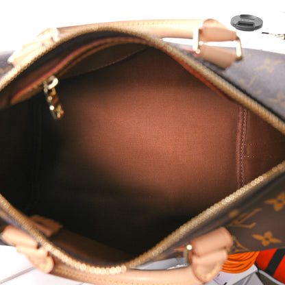 Louis Vuitton Monogram Speedy Bandouliere 25 5 of 9