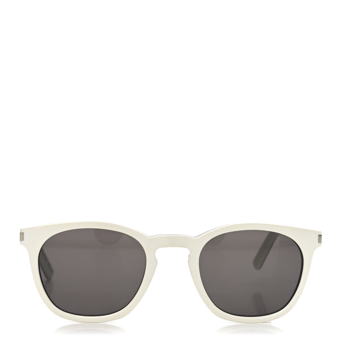 Acetate Sunglasses SL 28 White Black