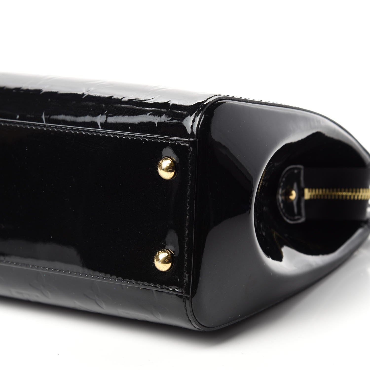 Louis Vuitton Vernis Brea MM Black 7 of 10