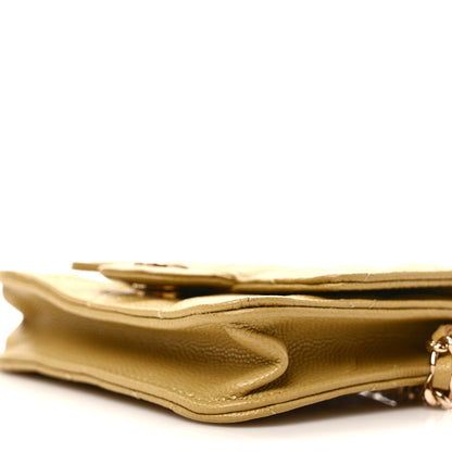 Chanel Caviar Quilted Belt Bag Light Green 10 of 11
