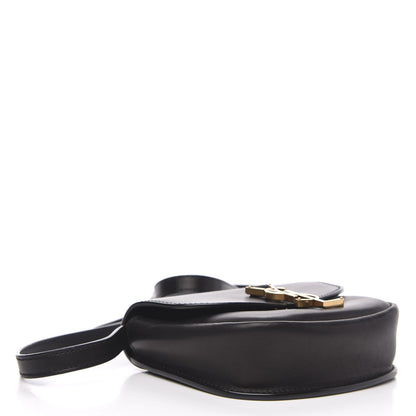 Saint Laurent Smooth Calfskin Mini Classic Monogram Kaia Satchel Black 4 of 10