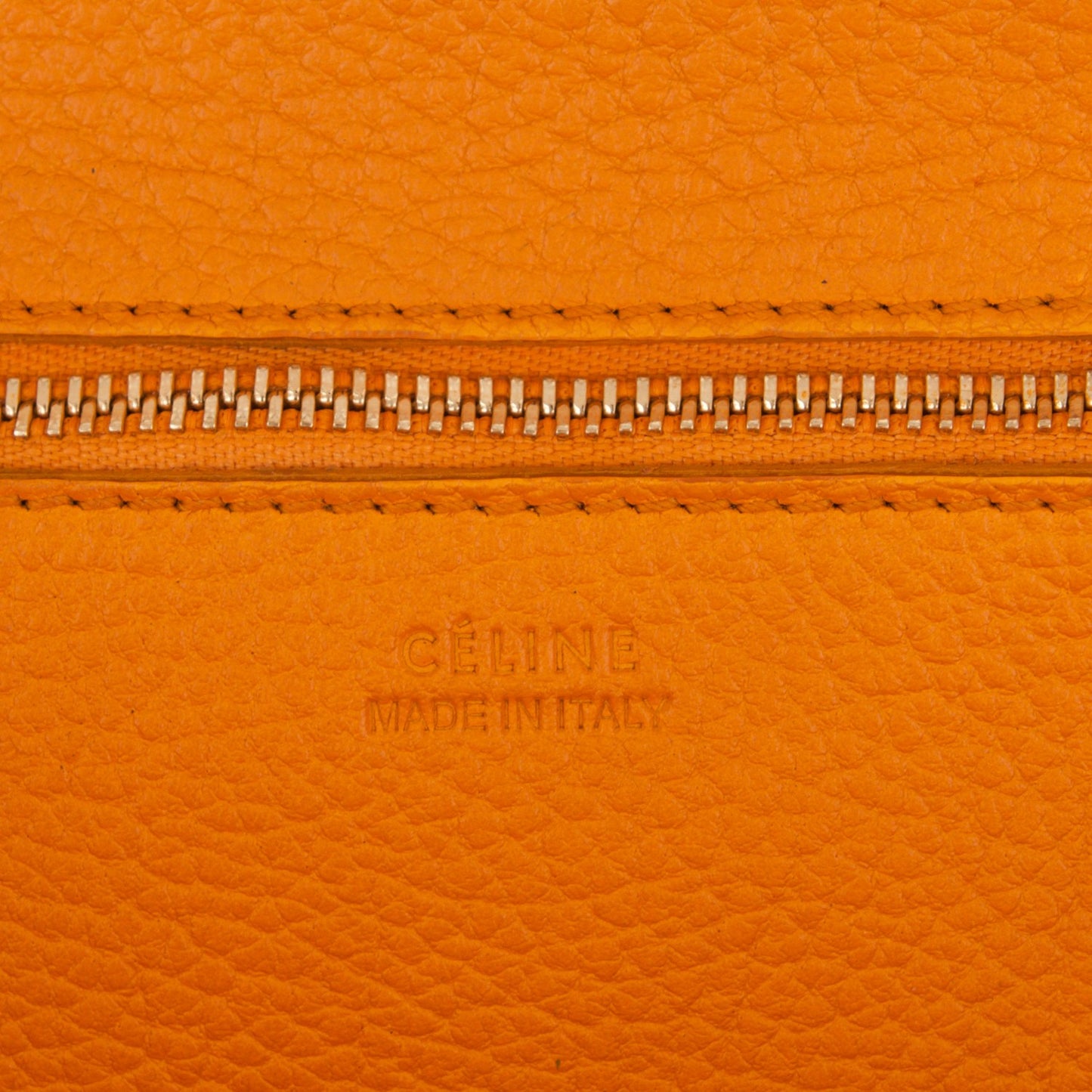 Crisped Calfskin Small Tie Knot Tote Saffron