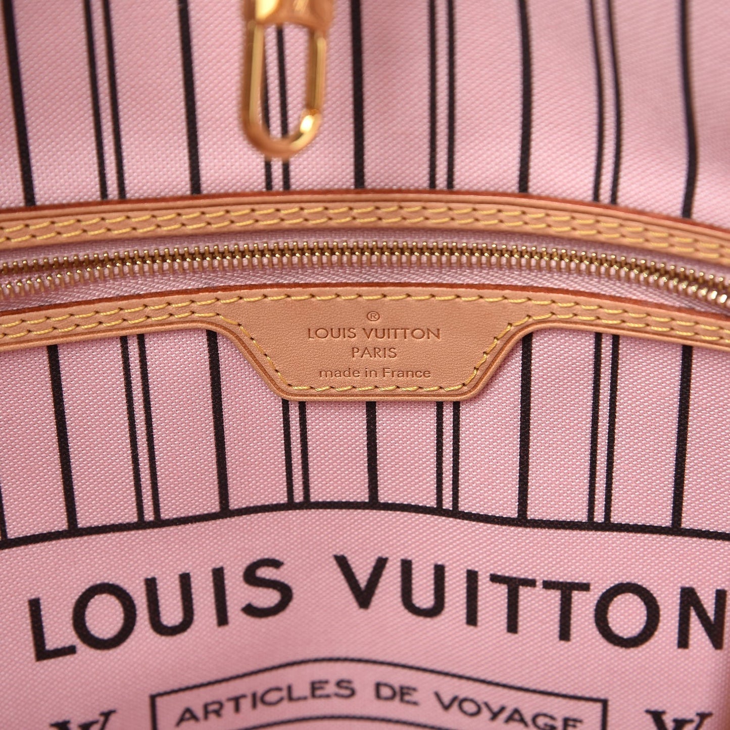 Monogram Neo Neverfull MM Rose Ballerine