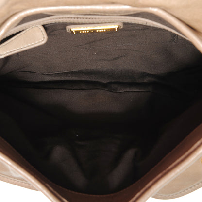 Miu Miu Lux Leather Small Matelasse Coffer Deserto 5 of 8