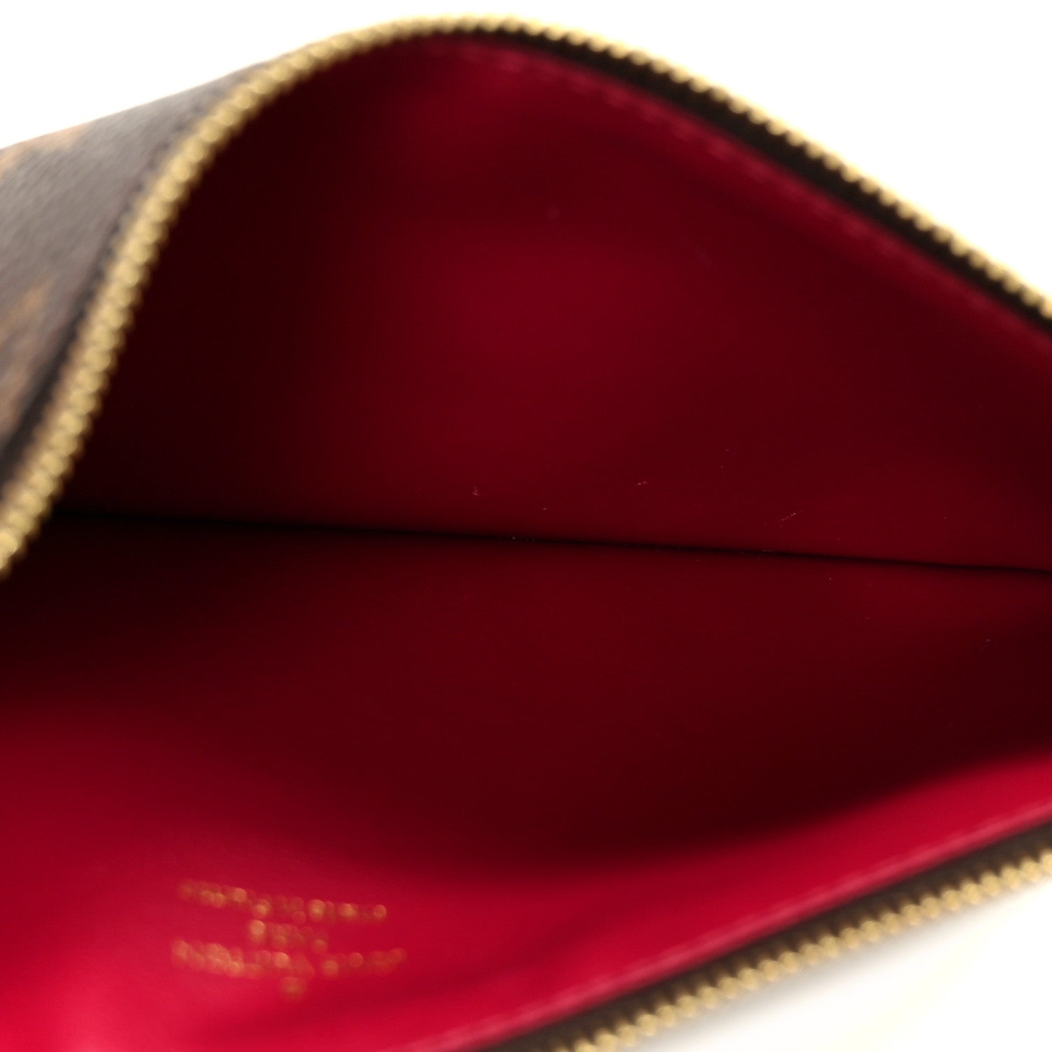 Louis Vuitton Monogram Pochette Felicie Chain Wallet Fuchsia 11 of 16