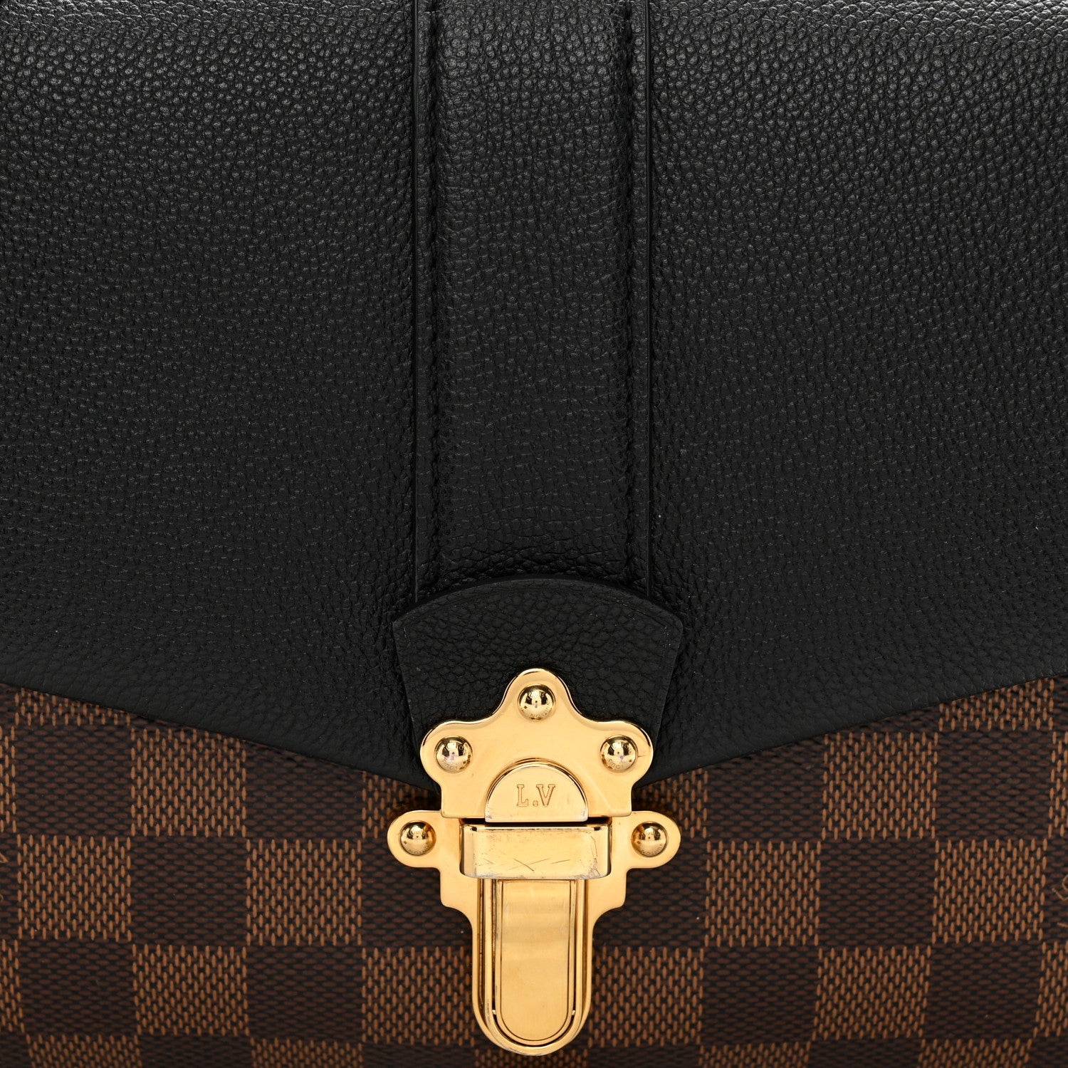 Louis Vuitton Damier Ebene Clapton Black 5 of 9