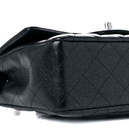 Chanel Iridescent Caviar Quilted Mini Rectangular Flap Black 8 of 10