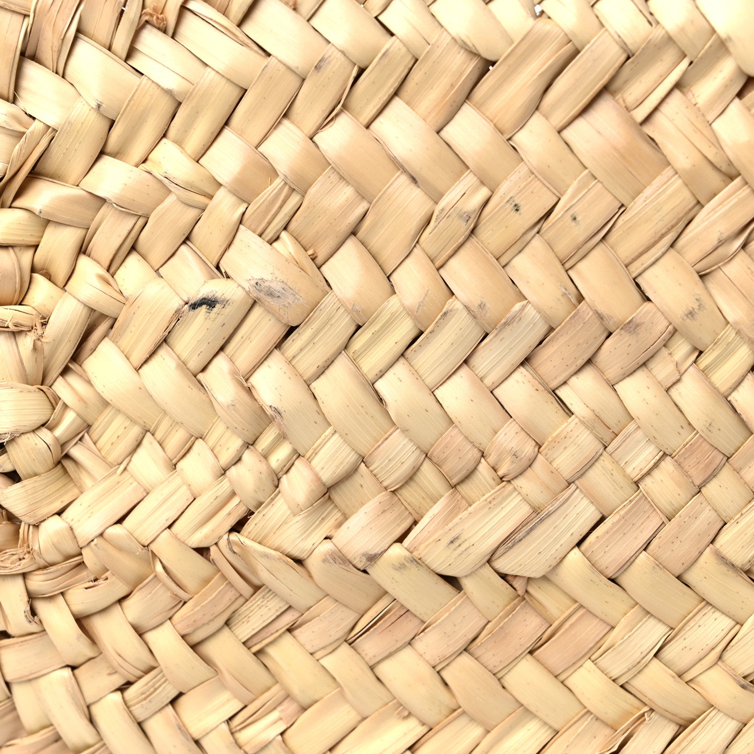 Celine Raffia Calfskin Triomphe Medium Panier Tan 9 of 11