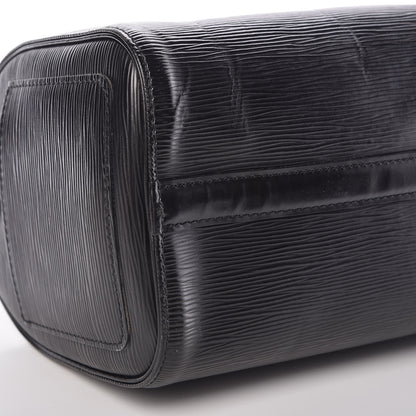Louis Vuitton Epi Speedy 25 Black 11 of 13