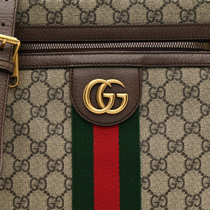 Gucci GG Supreme Monogram Web Small Ophidia Messenger Bag Brown 8 of 17