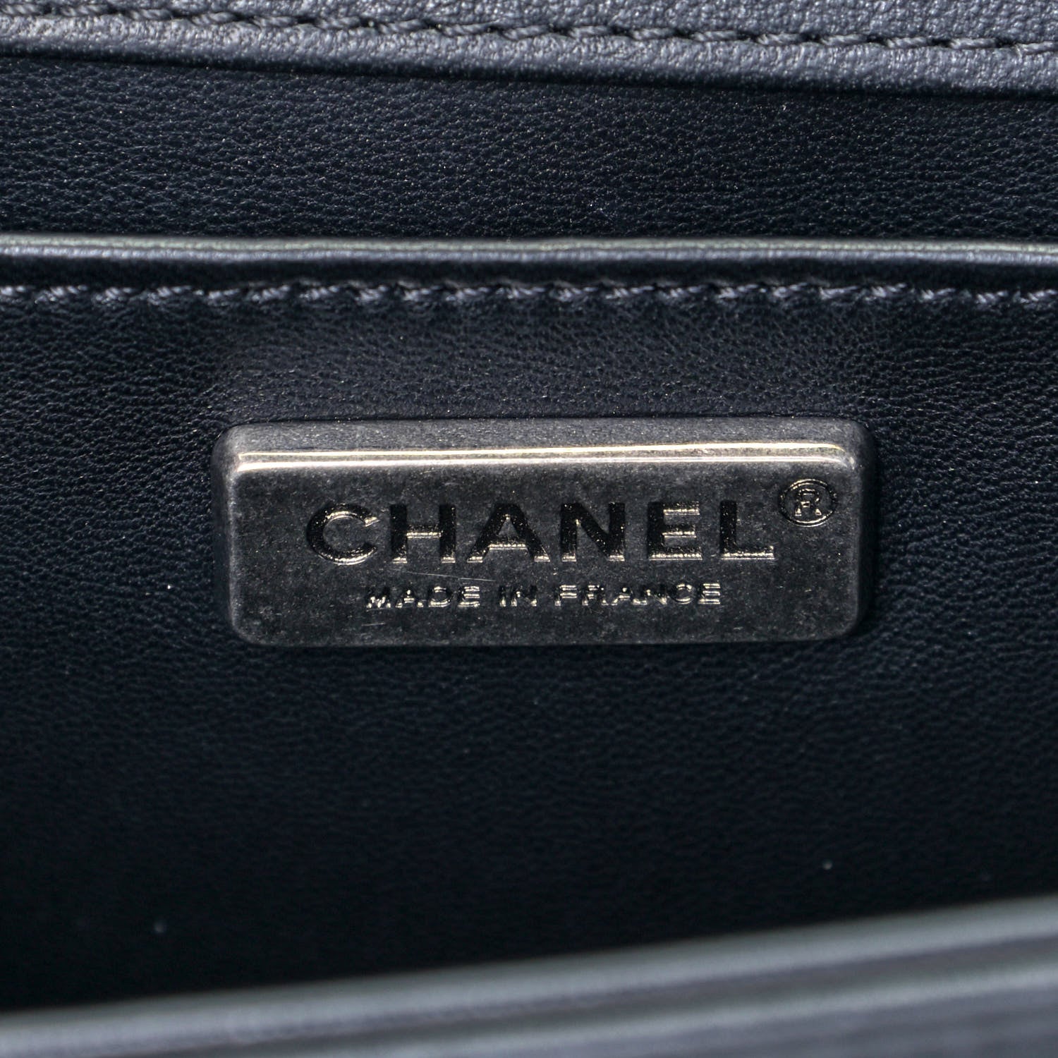 Chanel Lambskin Sequin Mosaic Medium Boy Flap Blue Green Black 5 of 5
