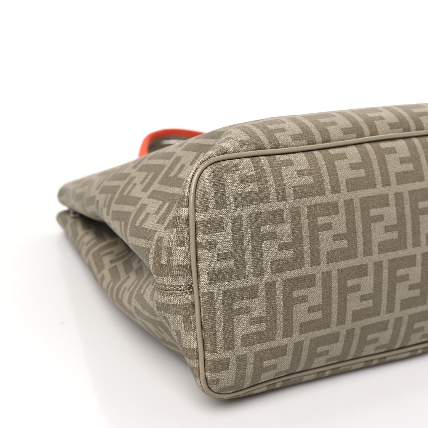 Zucca Spalmati Large Tote Kaki Pietra