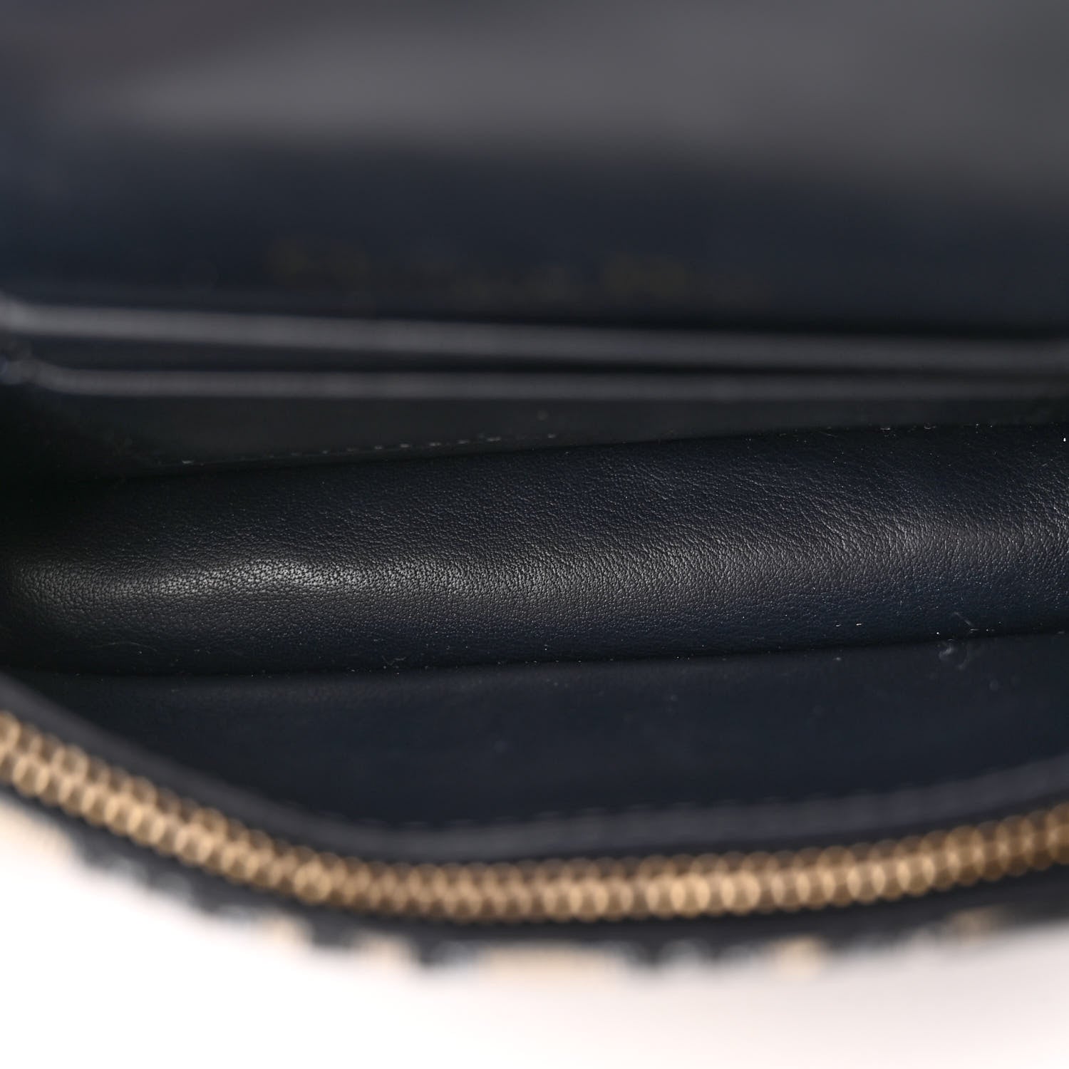 Christian Dior Oblique Saddle Belt Bag Blue 5 of 9