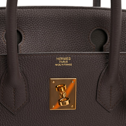 Hermes Togo Birkin 30 Etain 6 of 14