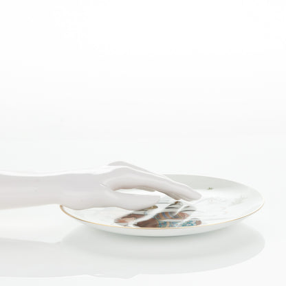 Hermes Porcelain Cheval D'Orient Dessert Plate Set of 2 2 of 5
