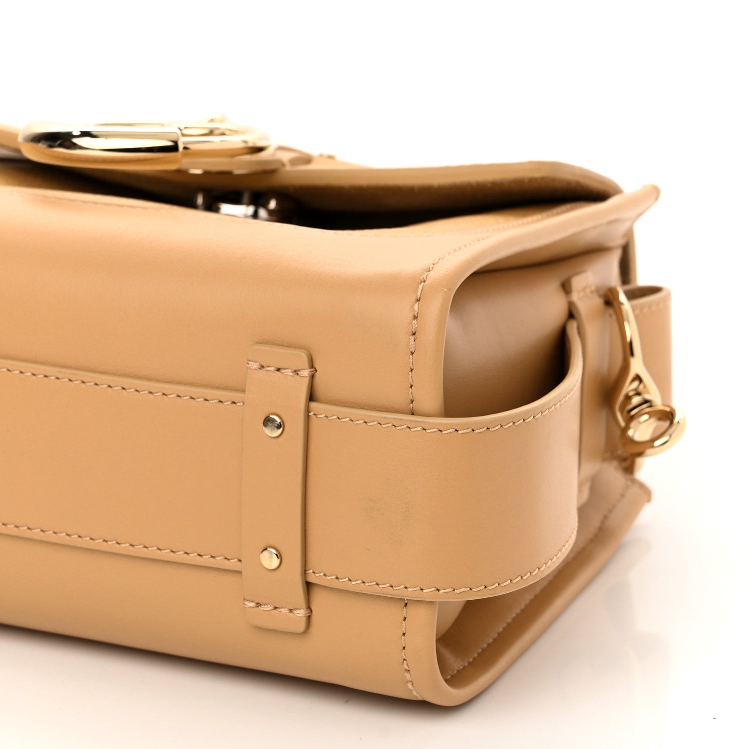 Chloe Calfskin Mini Tess Day Bag Sweet Beige 9 of 9