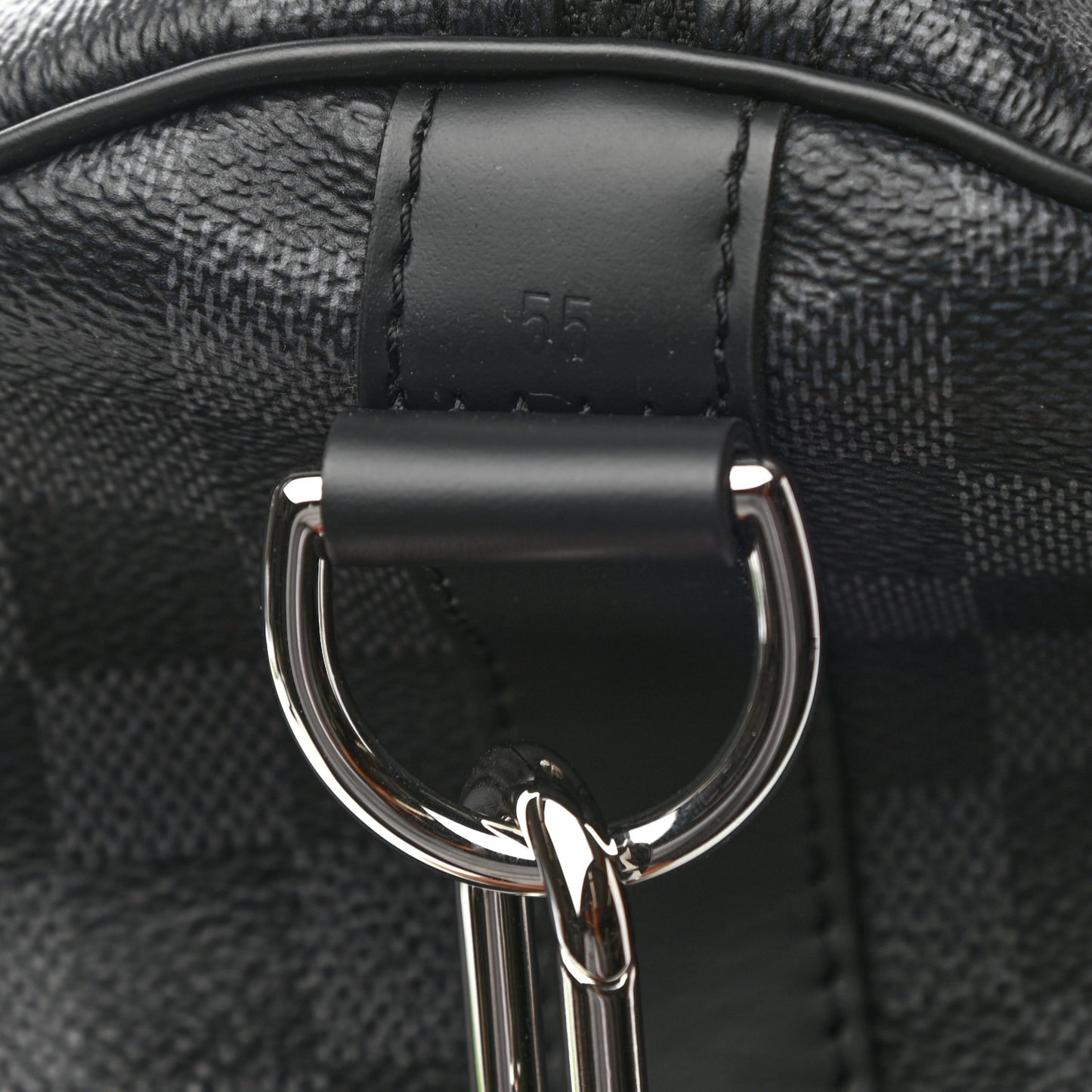 Damier Graphite Keepall Bandouliere 55