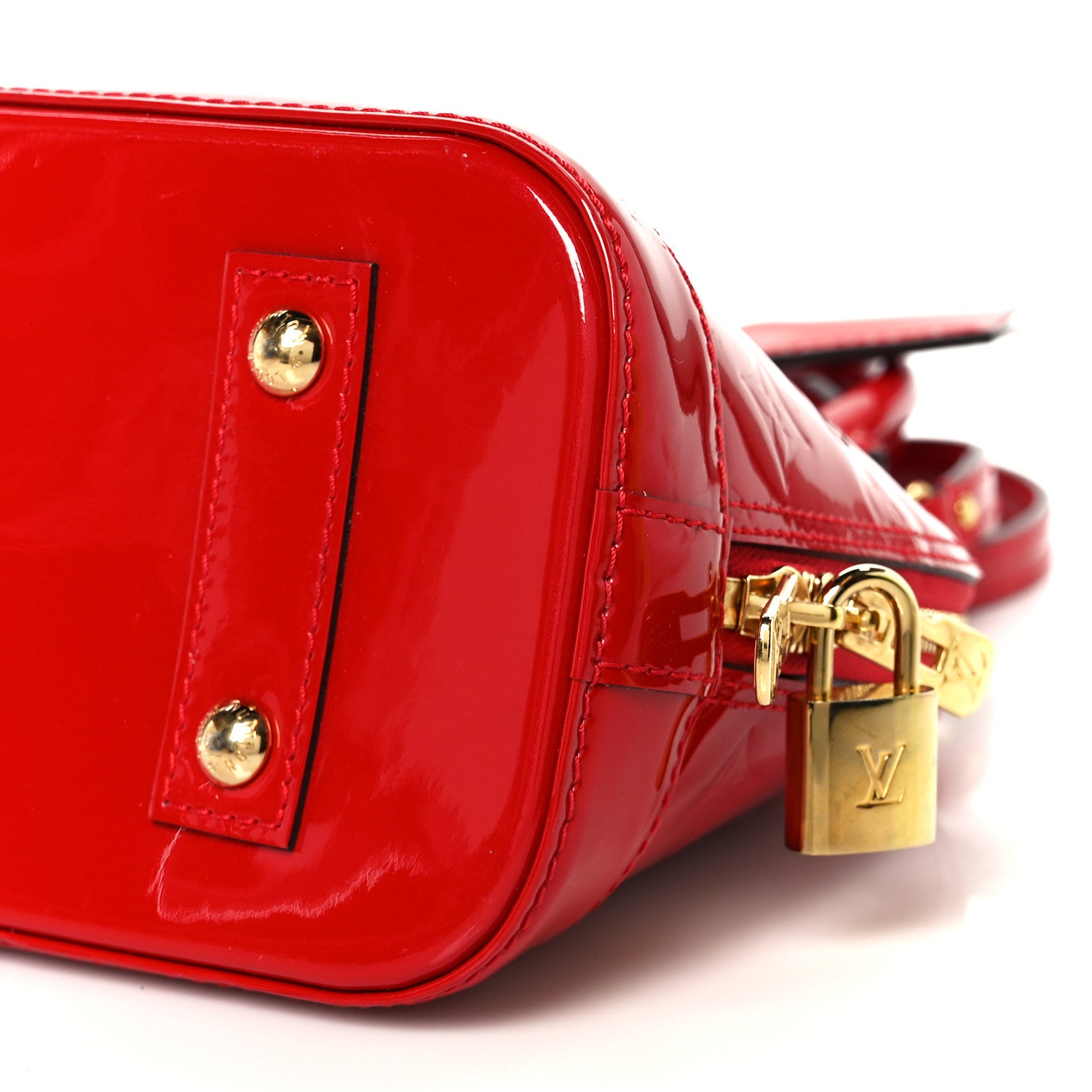 Louis Vuitton Vernis Alma BB Rose Indien 11 of 11