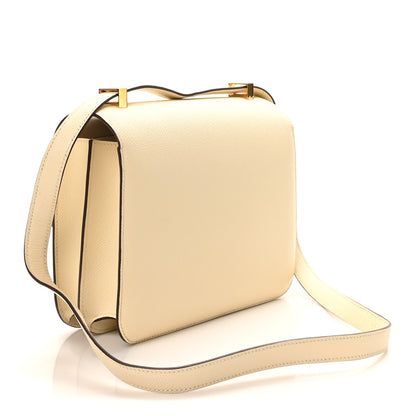 Hermes Epsom Constance 24 Craie 3 of 10