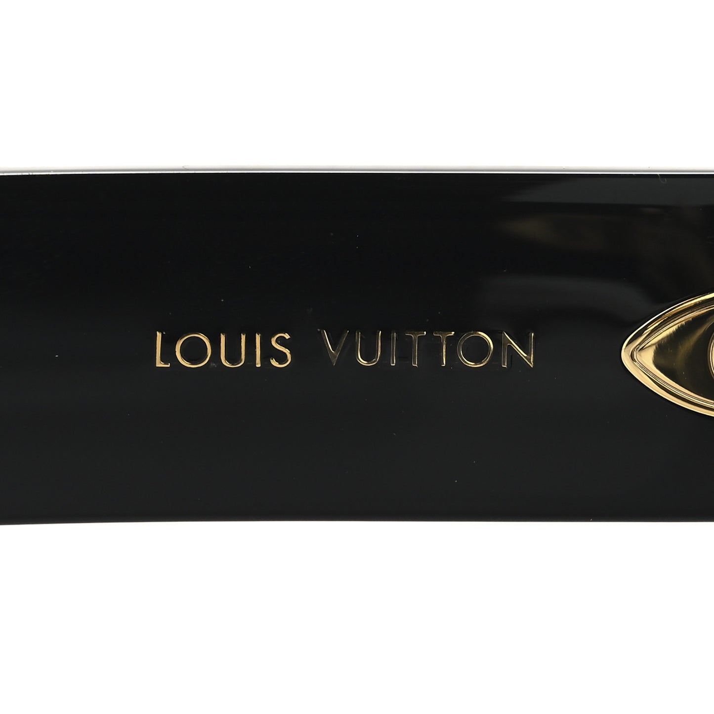 Acetate LV Empreinte Round Sunglasses Z1607E Black
