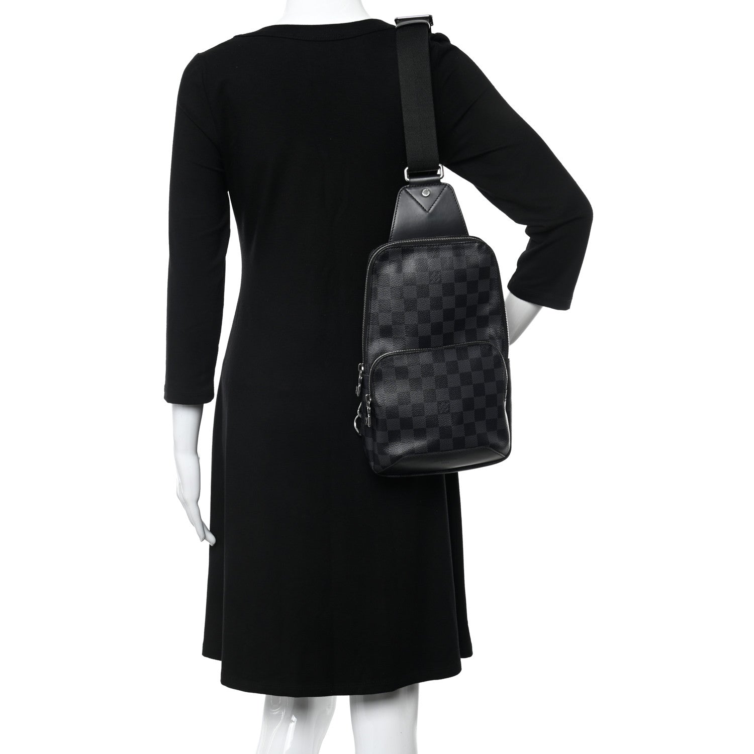Louis Vuitton Damier Graphite Avenue Sling Backpack 2 of 10