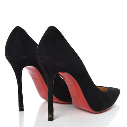 Christian Louboutin Veau Velours Decoltish 100 Pumps 36.5 Black 4 of 15