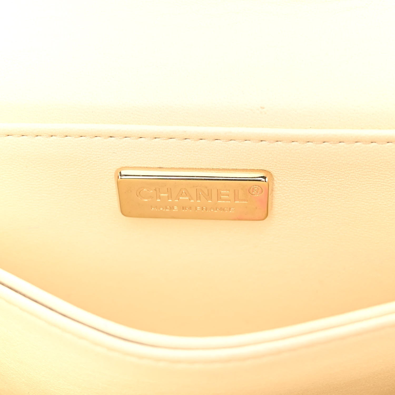 Chanel Tweed Flower Embroidered Flap Bag Ecru White 6 of 11