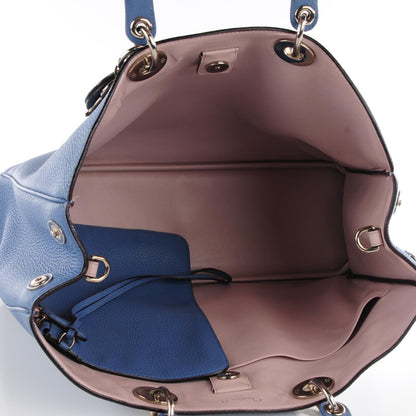 Christian Dior Bullcalf Large Diorissimo Bag Blue 6 of 10