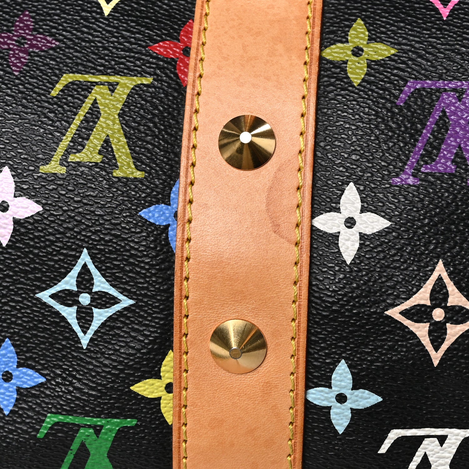 Louis Vuitton Monogram Multicolor Keepall 45 Black 13 of 13