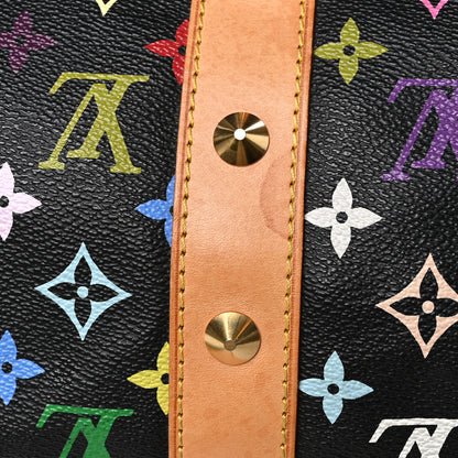 Louis Vuitton Monogram Multicolor Keepall 45 Black 13 of 13