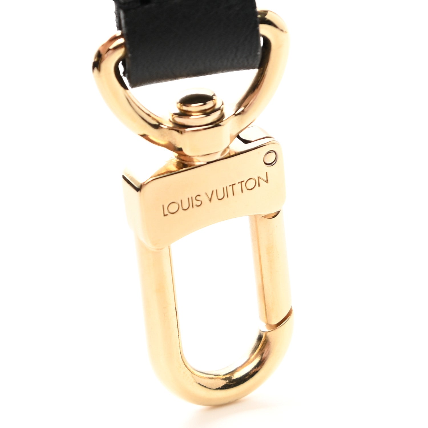 Louis Vuitton Canvas Adjustable Shoulder Strap Black 3 of 3