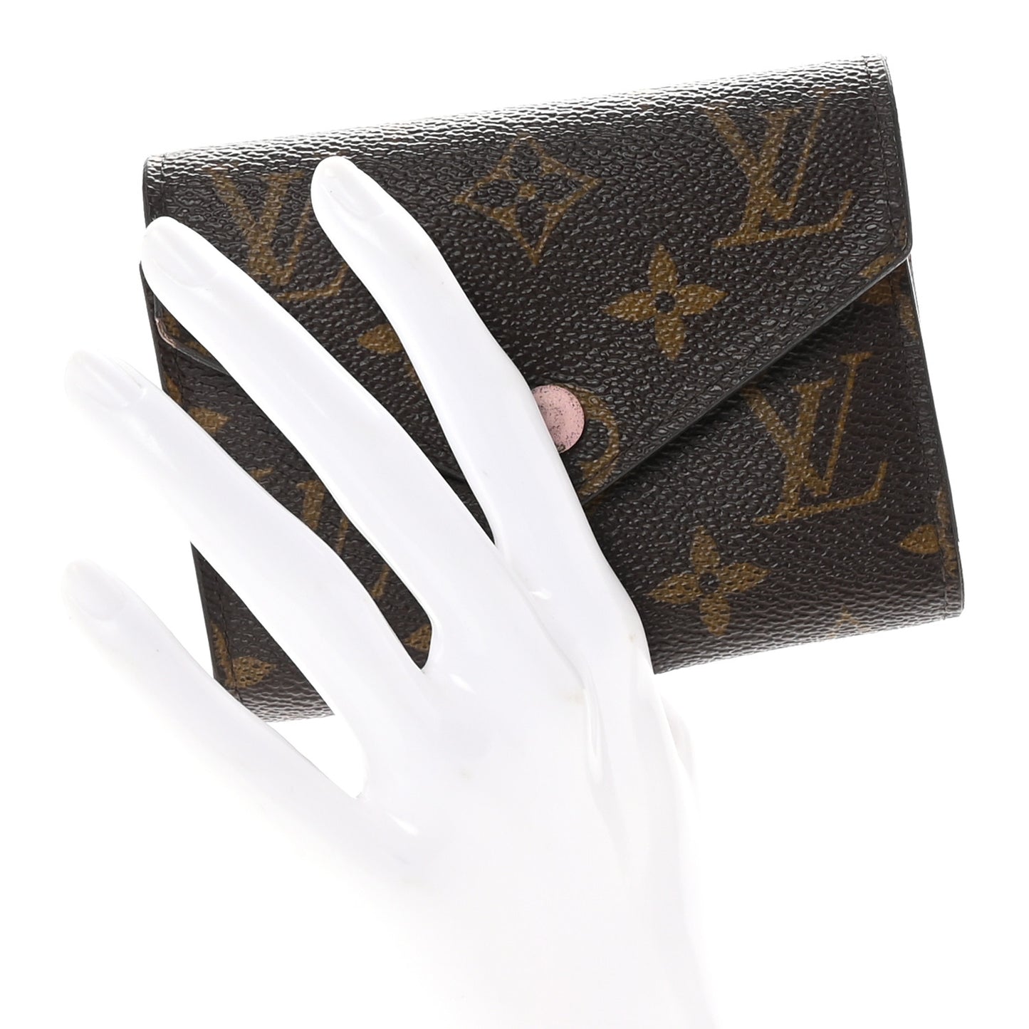 Monogram Victorine Wallet Rose Ballerine