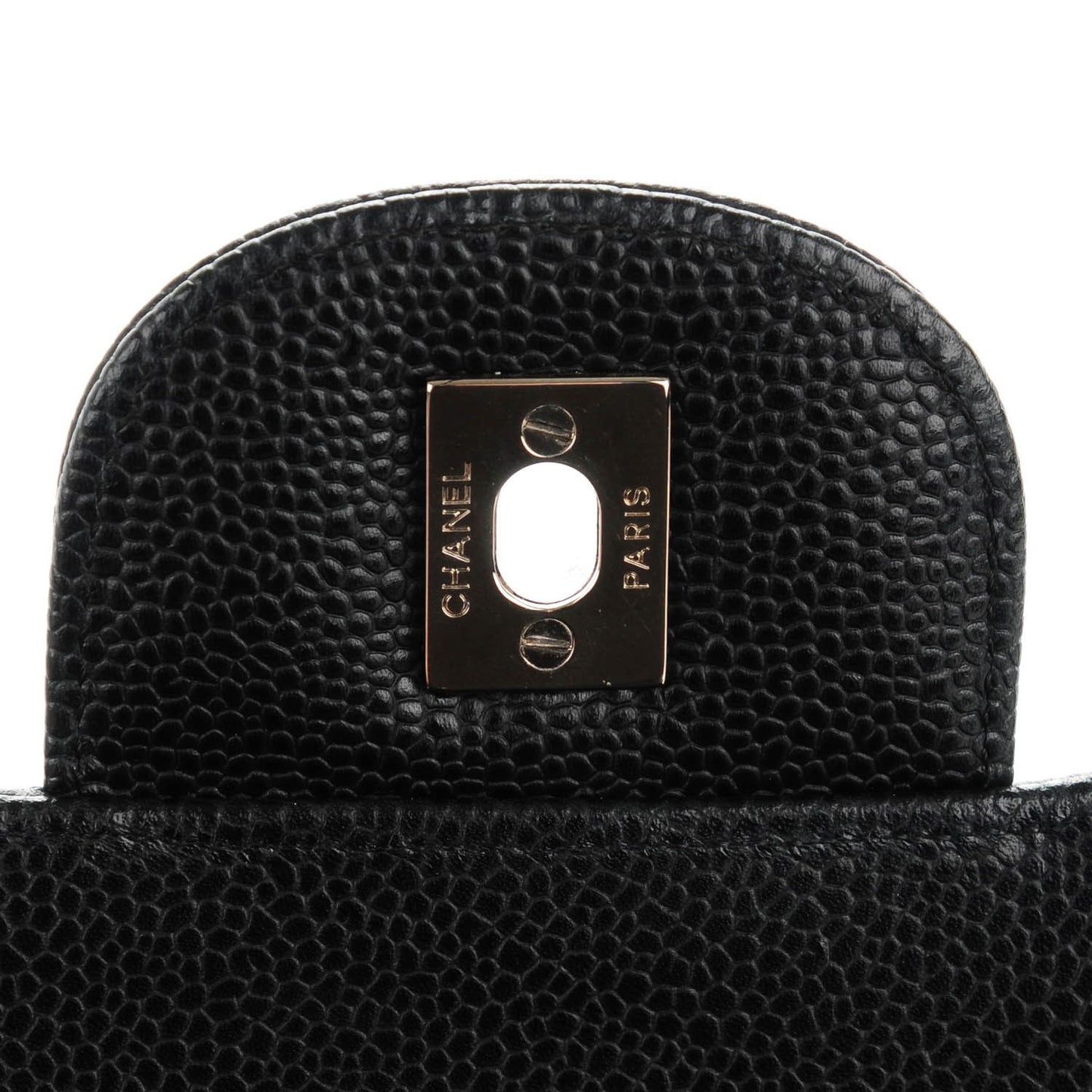 Caviar Quilted Jumbo Single Flap Black