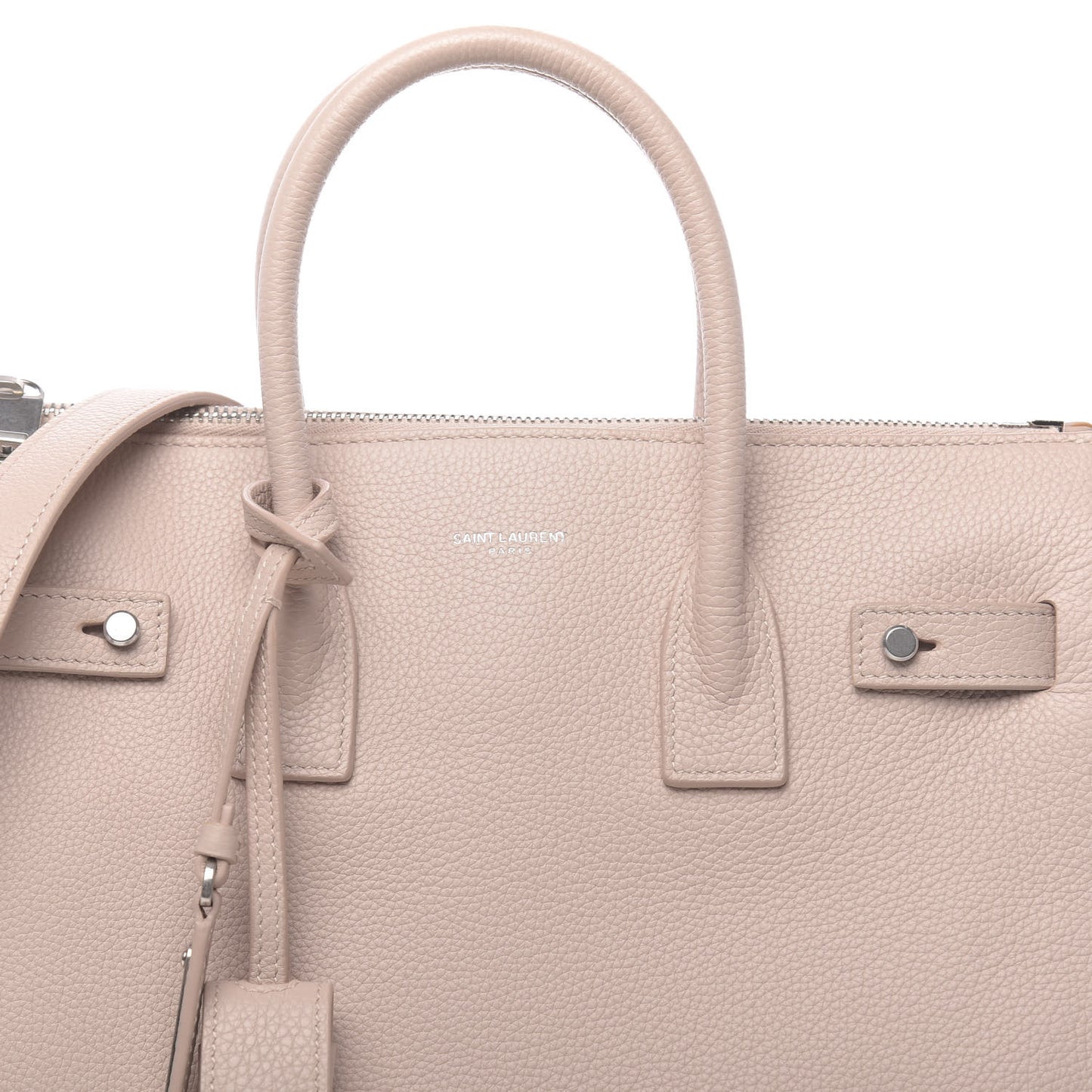 Grained Calfskin Baby Sac De Jour Souple Marble Pink